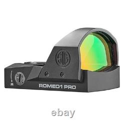 SIG SAUER ROMEO 1 PRO 1x30mm 3 MOA Red Dot Reflex Sight Black / Shake Awake