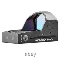 SIG SAUER ROMEO 1 PRO 1x30mm 3 MOA Red Dot Reflex Sight Black / Shake Awake