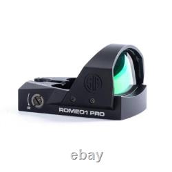 SIG SAUER ROMEO 1 Pro 1x30mm 3MOA Real Optics Reflex Red Dot Sight WithShake Awake SIG SAUER ROMEO 1 Pro 1x30mm 3MOA Real Optics Reflex Red Dot Sight WithShake Awake