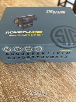 SIG SAUER ROMEO-MSR Red Dot Sight SOR72001