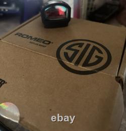 SIG SAUER ROMEO RS Red Dot Reflex Sight for Handgun, Non-Magnified, Black