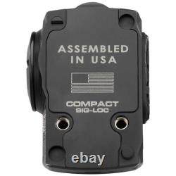 SIG SAUER ROMEO-X SIG-LOCK Compact Aluminum Illuminated Red Dot Sight Options