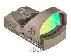 SIG SAUER Romeo1 Pro 1x30mm Red Dot Sight, 6 MOA Dot Reticle, Aircraft SOR1P103