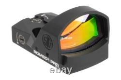 SIG SAUER Romeo1 Pro 3 MOA Red Dot 1x30mm Reflex Sight -Black/Shake Awake