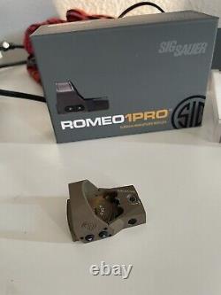 SIG SAUER Romeo1 Pro SOR1P103 1x30mm Red Dot Sight Reticle