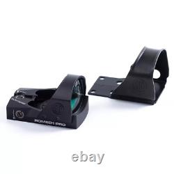 SIG SAUER Romeo 1 Pro 1x30mm 3 MOA Reflex Red Dot Sight With Protective Shroud
