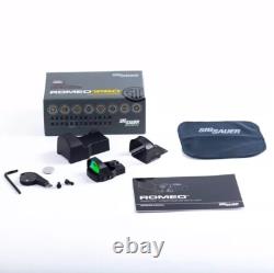 SIG SAUER Romeo 1 Pro 1x30mm 3 MOA Reflex Red Dot Sight With Protective Shroud