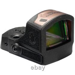 SIG SAUER Romeo-RS Compact 1x 3 MOA Red Dot Black/Rose Shroud Open Reflex Sight