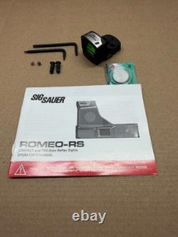 SIG SAUER Romeo-RS Compact 3 MOA Red Dot Sight Steel Hybrid SOR02100 Optic