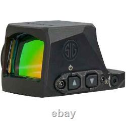 SIG SAUER Romeo-X 3 MOA Red Dot Black Reflex Sight, Enclosed, SORX1430