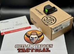 SIG SAUER Romeo-X Pro 24mm Open 6 MOA Red Dot Sight SORX 1060 Black