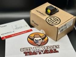 SIG SAUER Romeo-X Pro 24mm Open 6 MOA Red Dot Sight SORX 1060 Black