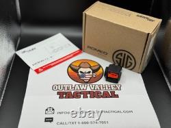 SIG SAUER Romeo-X Pro 24mm Open 6 MOA Red Dot Sight SORX 1060 Black