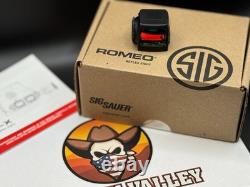 SIG SAUER Romeo-X Pro 24mm Open 6 MOA Red Dot Sight SORX 1060 Black