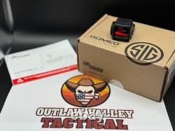 SIG SAUER Romeo-X Pro 24mm Open 6 MOA Red Dot Sight SORX 1060 Black
