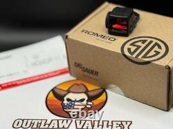 SIG SAUER Romeo-X Pro 24mm Open 6 MOA Red Dot Sight SORX 1060 Black