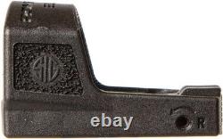 SIG SAUER Romeo Zero Elite 1x24mm Reflex Sight, 3 MOA Red Dot, SOR01030 Black