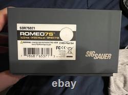 SIG Sauer ROMEO7S Opmod Red Dot Sight FDE- SOR75021