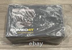 SIG Sauer Romeo4T 1X20 Solar 2MOA/65MOA Red Dot Sight with Mount, FDE New