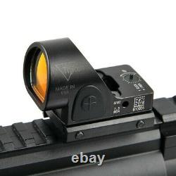 SRO Red Dot Sight Scope Reflex Tactical Moa 20mm Hunting RMR Glock Pistol US