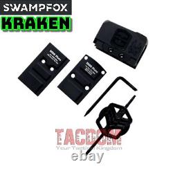 SWAMPFOX KRAKEN Closed Emitter RED DOT sight for RMR & MOS 1x16 COMPACT OPTIC