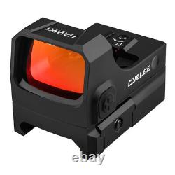 Shake Awake Micro Red Dot Reflex Sights HAWK1 for RMR Cut PSA Dagger Glock Canik