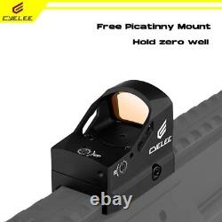 Shake Awake Mini Red Dot Reflex Sights Holographic CT2 for Glock 22 MOS RMR Cut