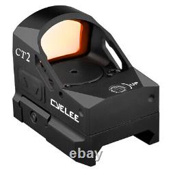 Shake Awake Mini Red Dot Reflex Sights Holographic CT2 for Glock 22 MOS RMR Cut