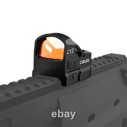 Shake Awake Mini Red Dot Reflex Sights Holographic CT2 for Glock 22 MOS RMR Cut