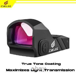 Shake Awake Red Dot Reflex Sight Cyelee WOLF0 RMR Cut for Glock 17 19 34 47 MOS