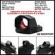 Shake Awake & Solar Red Dot For Glock Mos 17 19 19x 23 34 40 45 47 49 Gen 5