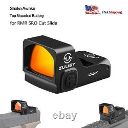 Shake Awake Tactical Red Dot Reflex Sight OAK RMR Cut for PSA Dagger Glock MOS