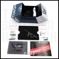 Shake Awake Vector Optics Frenzy Red Dot Pistol Sight Waterproof Big Lens 19X28