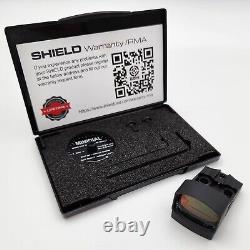 Shield RMSc Reflex Mini Sight Gen II Compact GLASS Edition Red Dot Glock 43X MOS