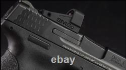 Shield Sights Compact Shield Mini Red Dot Sight, 4 MOA Dot, SMSc-4MOA-GLASS