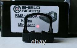 Shield Sights RMSc Reflex Mini Sight Compact 8moa red dot optic NO RESERVE