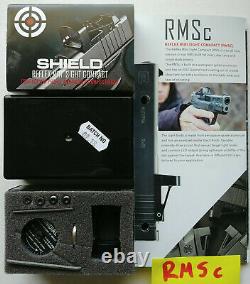 Shield Sights RMSc Reflex Mini Sight Compact 8moa red dot optic NO RESERVE