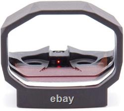 Shield Sights RMSx Compact 1x 8 MOA Reflex Mini Red Dot Sight RMSX-8MOA-GLASS
