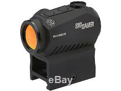 Sig Sauer Electro-Optics Romeo 5 1x20mm 2 MOA Red Dot Sight with Mounts SOR52001