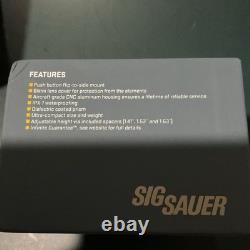Sig Sauer JULIET3-MICRO 3x Magnifier, 3x22mm, Push-Button Mount, FDE SOJ3M011