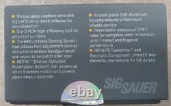 Sig Sauer ROMEO1PRO 1x30mm 3 MOA Reflex Red Dot Sight with Shroud, Black SOR1P100