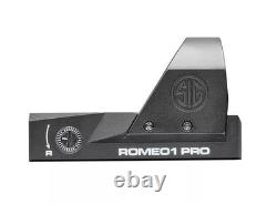 Sig Sauer ROMEO1 PRO Red Dot 1x30mm 3 MOA Dot Sight SOR1P100 Black