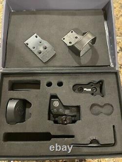 Sig Sauer ROMEO1 Reflex Sight 3MOA Red Dot SOR11001 Glock MOS Mount Shroud