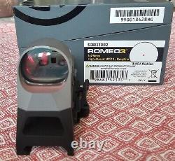 Sig Sauer ROMEO3 1x25mm Mini Reflex Sight with Riser Black