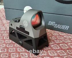 Sig Sauer ROMEO3 1x25mm Mini Reflex Sight with Riser Black