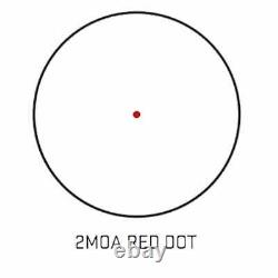 Sig Sauer ROMEO4S Red Dot Sight 1x20 2 MOA Circle Dot Torx SOR43021 Solar