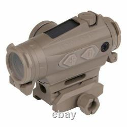 Sig Sauer ROMEO4T Red Dot Sight Ballistic Circle Dot 2 MOA SOR43131 FDE