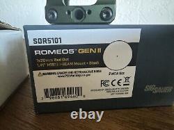 Sig Sauer ROMEO5 Gen II 1x20mm Red Dot Sight #SOR5101 PLUS Unity FAST MOUNT ODG