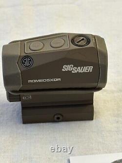 Sig Sauer ROMEO5 XDR OPMOD RED DOT SIGHT In Flat Dark Earth (FDE)