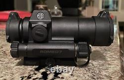 Sig Sauer ROMEO7 1x30mm Red Dot Sight with 3 MOA Dot Reticle SOR71001